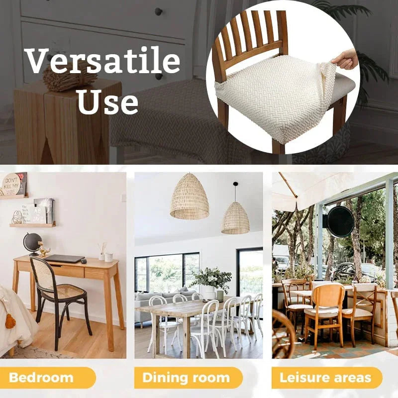 NOW! Waterproof Stretchy Chair Covers – Elastic, Anti-Slip & Easy to Clean