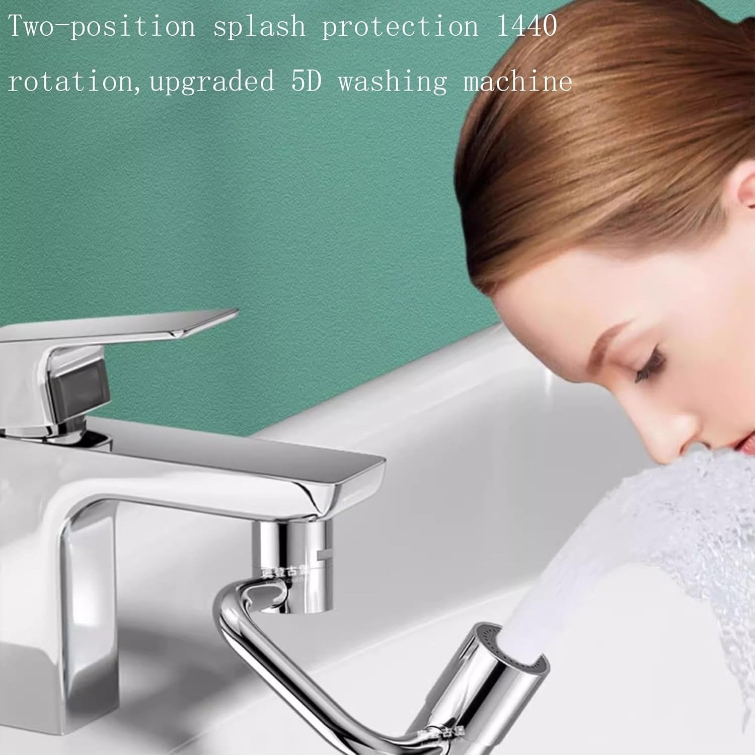 Upgrade Your Sink Experience with the 360° Rotating U Shaped Faucet Extender