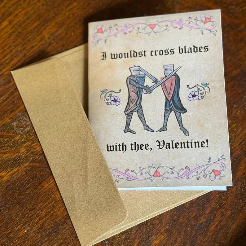 Promotion - Medieval Valentine's Cards