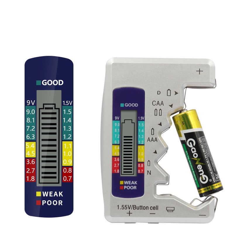 Battery Tester Makes Your Life Easier