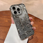 Galvanized Glitter Butterfly iPhone Case Holder