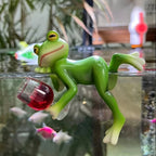 Frog Flower Pot Hanger Ornament