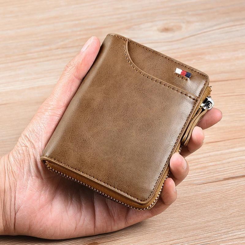Men Wallet Zipper Purse
