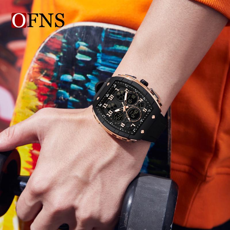 Meet Christmas Men's Sporty Luminous Digital Automatic Watch