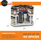 The Spice Spinner: Declutter Your Kitchen in Seconds, Find Every Spice in a Spin