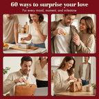 DIY Love Notes Box - Mini Blank Cards & Envelopes for Him Her