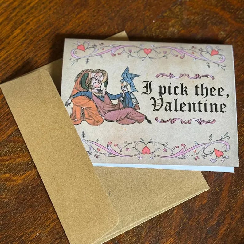 Promotion - Medieval Valentine's Cards