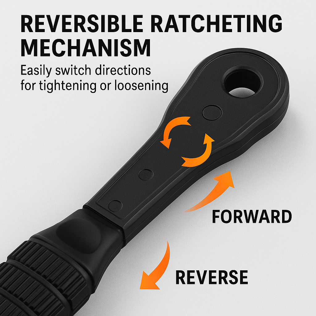 2 in 1 Drill Chuck Ratchet Spanner