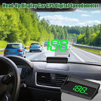 Head-Up Display Car GPS Digital Speedometer – HUD for Cars, Trucks & Motorcycles