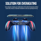 Mobile Phone Gamepad, Game Controller, Mobile Game Controller with Dual Cooling Fans, 2500mah / 5000mah Battery Optional