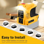 Compact DC to AC Inverter - Suitable For Cars, Motorhomes, Outdoor