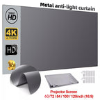 Anti-Light 4K Projector Screen