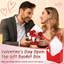 Valentine’s Day Open-Top Gift Basket Box