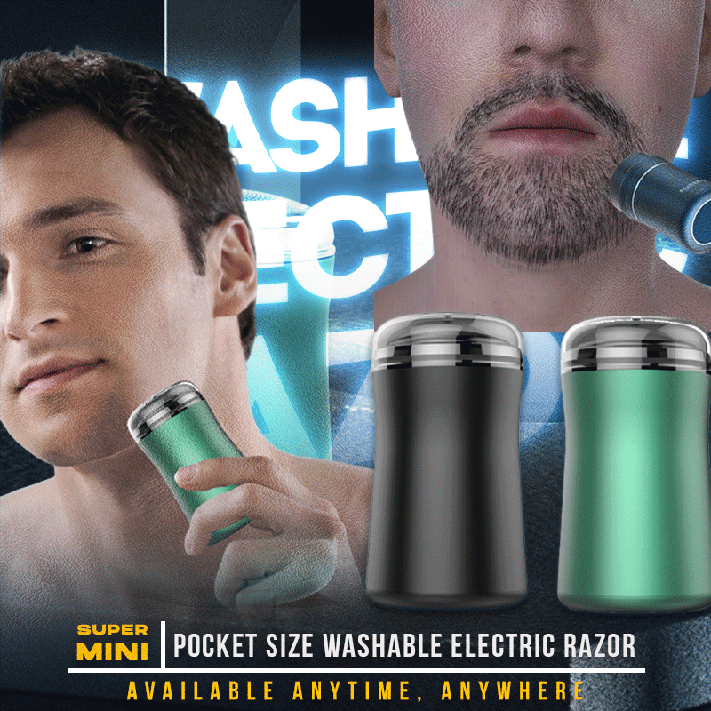 【 Super high discount】—— Washable pocket-sized electric shaver