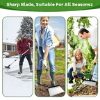Snow Melting Artifact Heavy-Duty Multi-Purpose Garden Scraper & Ice Breaker