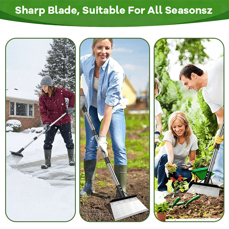 Snow Melting Artifact Heavy-Duty Multi-Purpose Garden Scraper & Ice Breaker