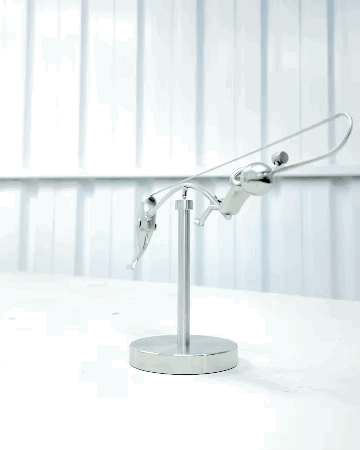 The Fisherman Balancing Sculpture