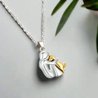 Necklace with pendant "Hug"