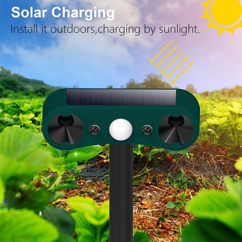 Promotion Solar Motion Sensor Outdoor Animal for Repelling