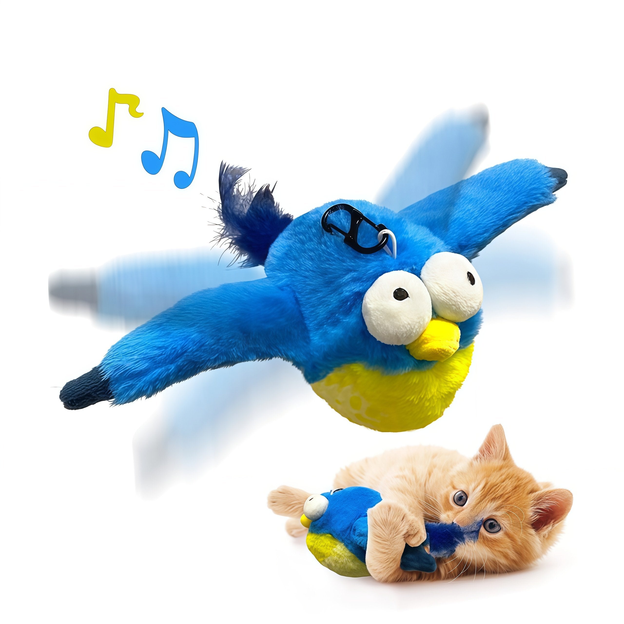 Christmas - Interactive Flying Bird Cat Toy
