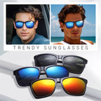 New Design Aluminum Magnesium Men Polarized Sunglasses——Free high-end glasses case