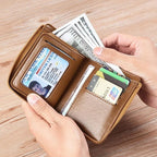 Men Wallet Zipper Purse