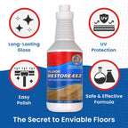 Instantly Renew · Invisible Shield｜Your floor's “high-gloss moment” starts with this bottle