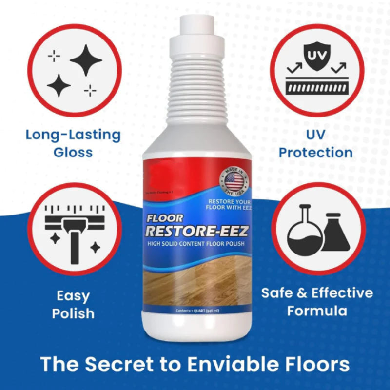 Instantly Renew · Invisible Shield｜Your floor's “high-gloss moment” starts with this bottle