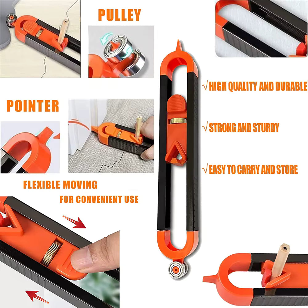Contour Gauge Scribe Tool with Lock