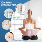 Ergonomic memory foam seat cushion