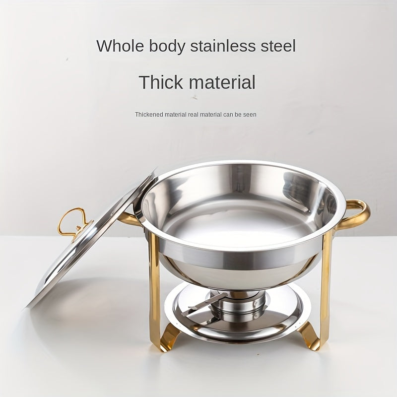 Pre-Christmas Stainless Steel Chafing Dish Buffet Set