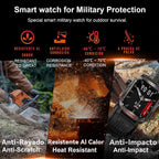 Men's Military Outdoor Sports Smart Watch for Android & IOS