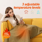 Portable Heated Blanket Shawl