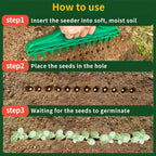 Transform Your Garden - Professional Garden Dibber – Effortless Seed Planting Tool