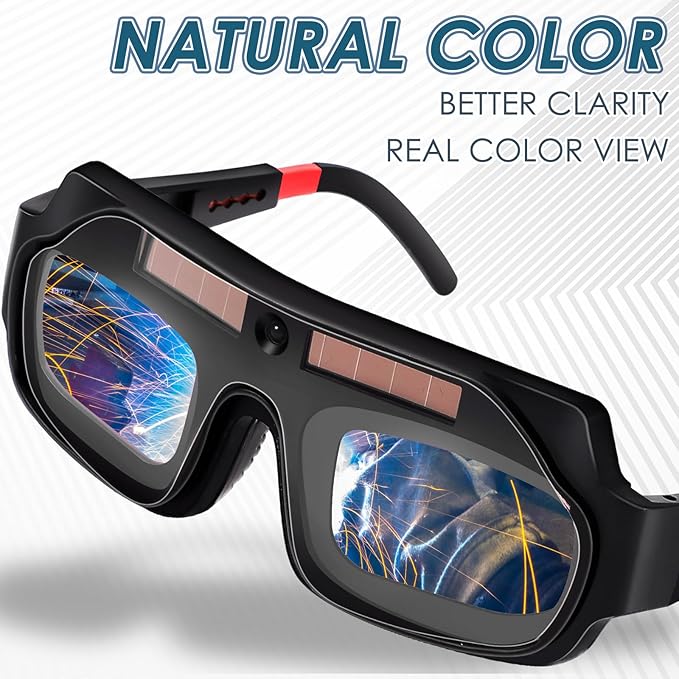 Discount Solar Auto-Darkening Welding Goggles – Eye Protection with Smart Light Control