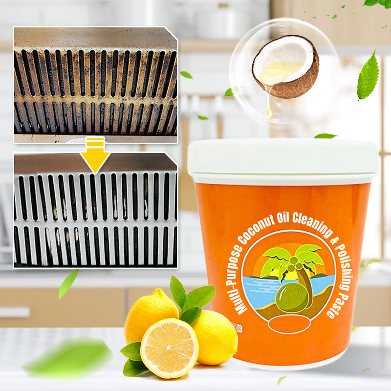 New Hot Selling Multi-Purpose Coconut Oil Cleaning & Polishing Paste