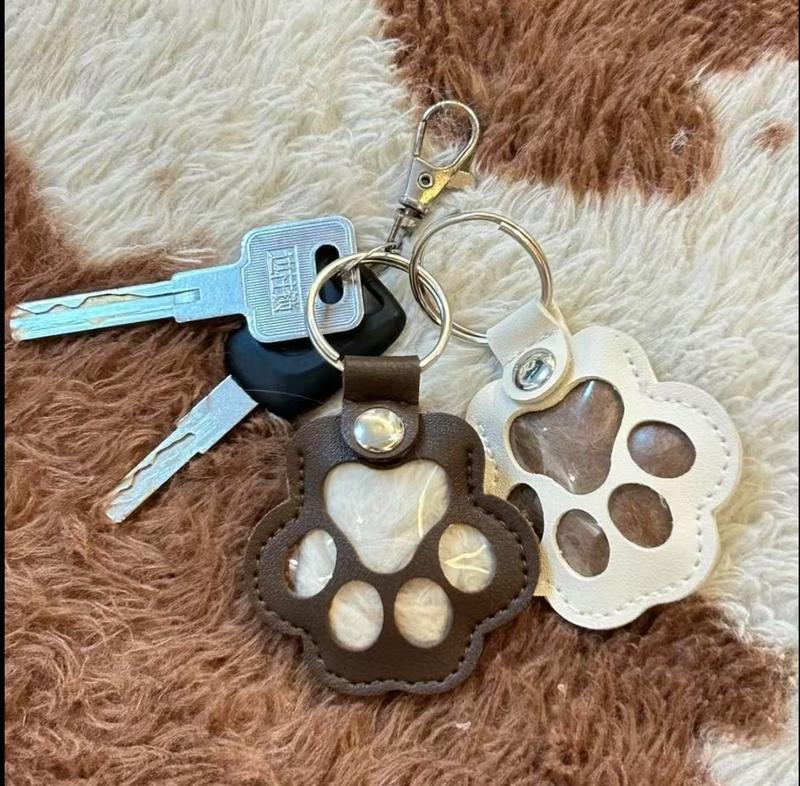 Leather key rings to remember your pet - Always keep the memory close to yourself