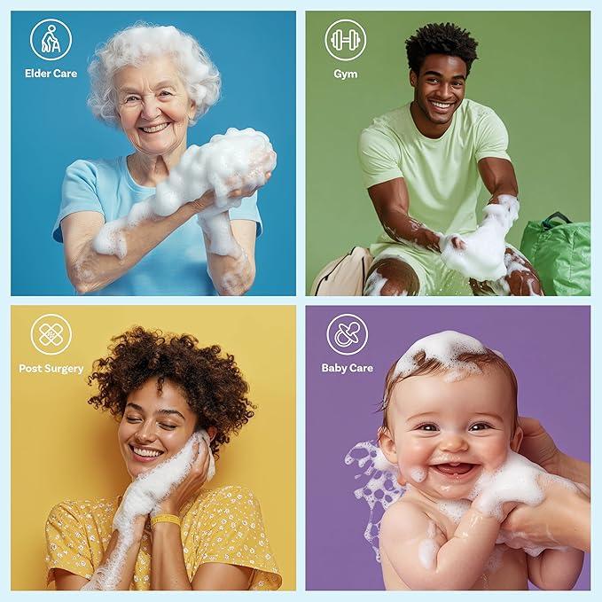 Flash Sale 50K+ Disposable Rinse-Free Bathing Wipes
