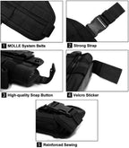 Tactical Adjustable Thigh Holster for Right-Handed Users
