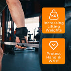 50% 0FF Heavy Duty Weight Lifting Wrist Hook Straps