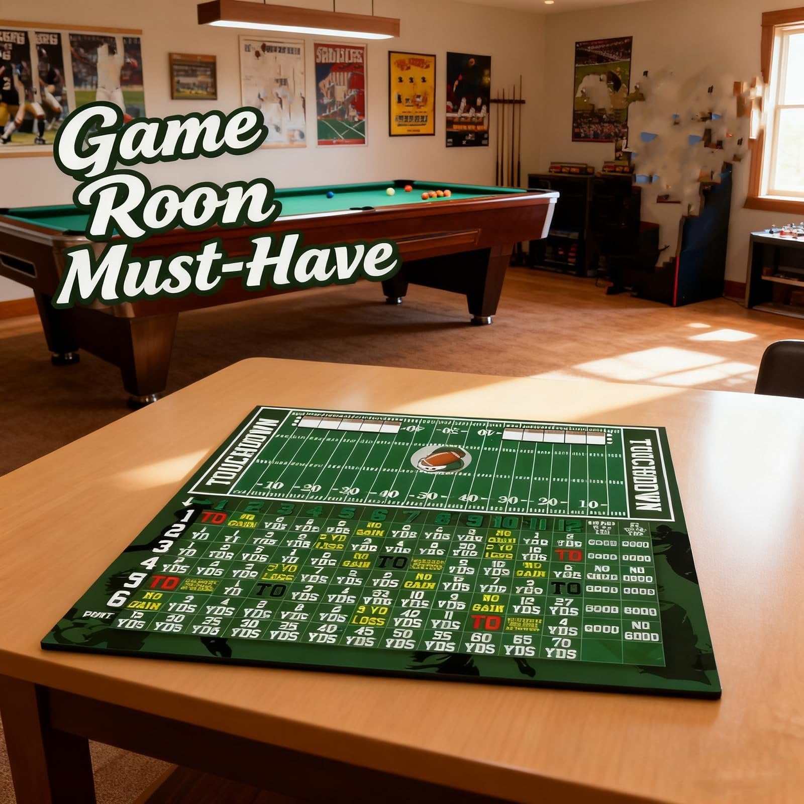 Football Game Board – Roll, Score & Win