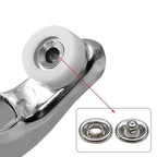 PROMOTION - 100pcs Invisible Colored Metal Buckle & 1 Count Manual Pressure Pliers