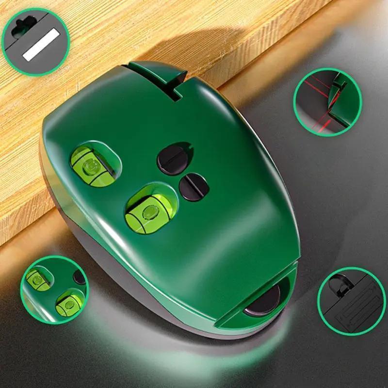 90-Degree Self-Leveling Laser Level with Red Light