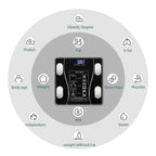 NEW YEAR SPECIAL Weight & Body Fat Smart Digital Scale
