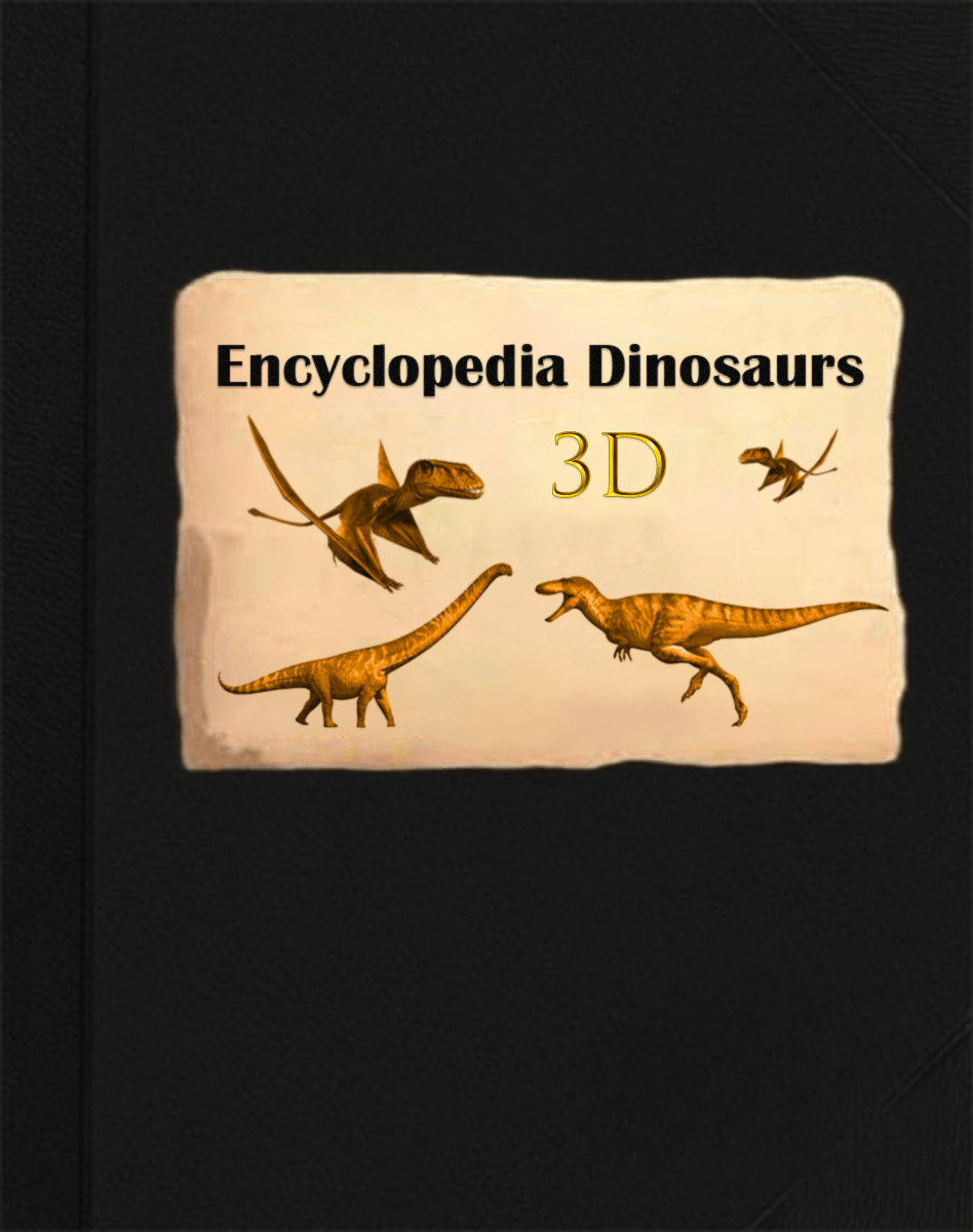 3D Encyclopedia Prehistorica Dinosaurs HARDCOVER