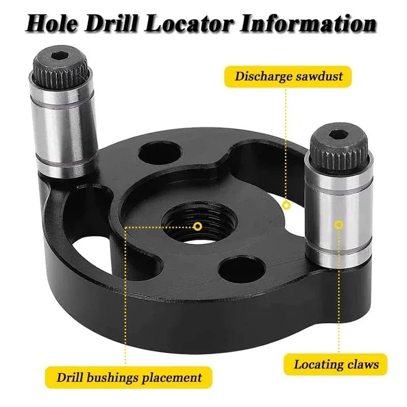 Self-Centering Doweling Jig – Precise Drill Guide for Woodworking Holes