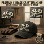 Vintage Distressed "OLD & DON’T CARE" Cap
