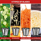 Slicer Shredder Attachment for Kitchen Stand Mixer