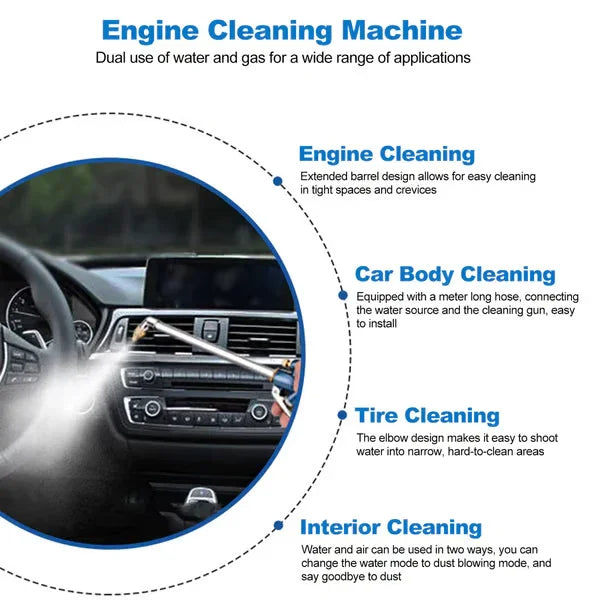 Air & Water Cleaning Gun Now with a new upgrade