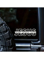 Jesus-The Way The Truth The Life Christian Vinyl Decal Car Sticker
